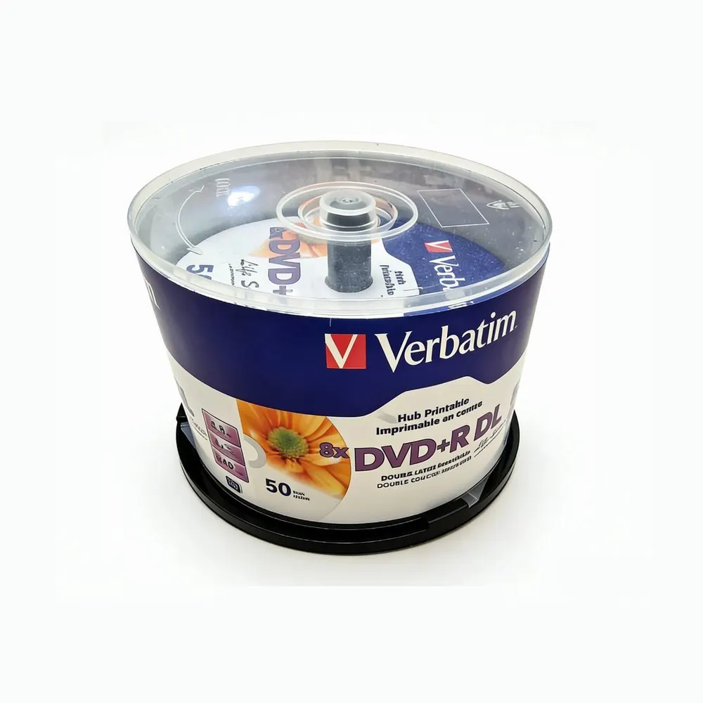 Wholesale DVD Disc VB DVD+R DL 8.5GB Dual Layer D9L 8X 240min 50pcs/Lot