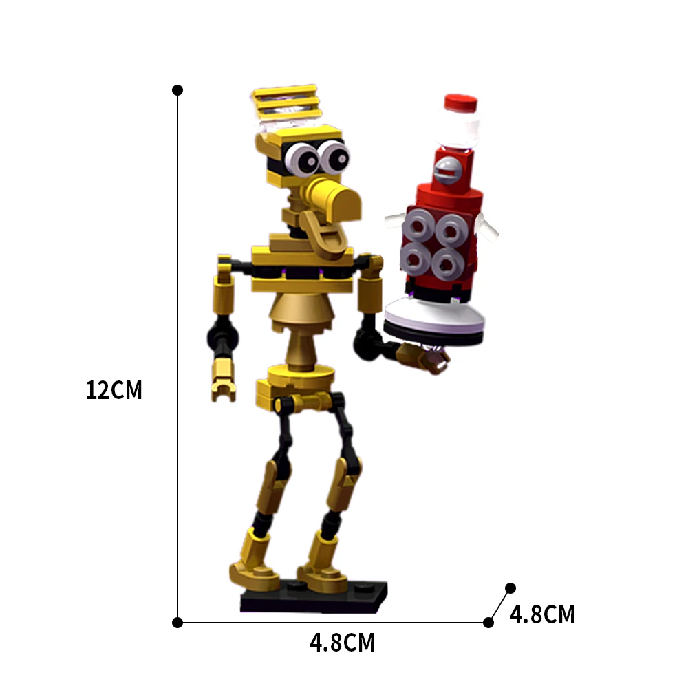 Gobricks Moc Mst3k Figur uns Drama Mystery Science Theater Tom und Krähe Baustein Modell setzt Cartoon Ziegel Spielzeug Kinder Geschenke