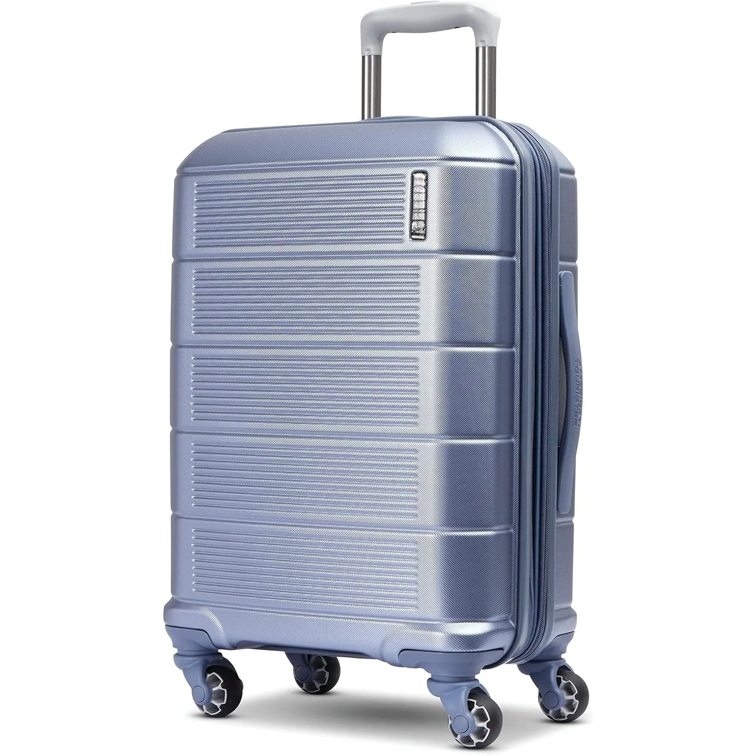Expandable Hardside Luggage with Spinner Wheels, Slate Blue, Carry-on
