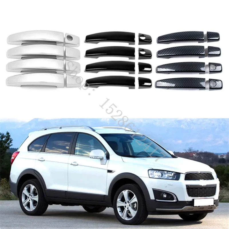 For Chevrolet Captiva 2006 2007-2015 ABS Door Handle Bowl Door handle Protective covering Cover Trim car-styling