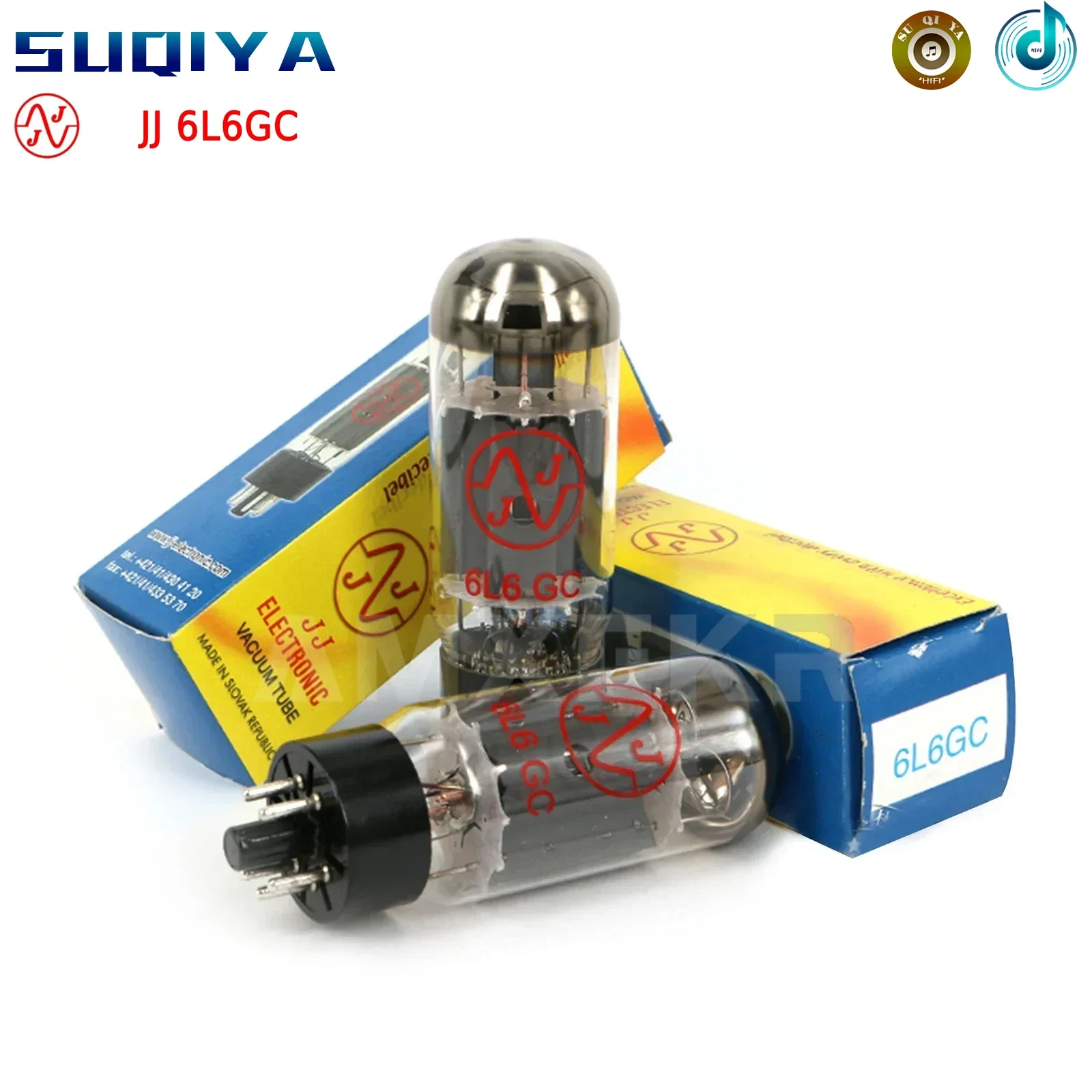 suqiya-slovakia-jj-6l6gc-vacuum-tube-audio-valve-replace-6p3p-6n3c-5881-6ca7-power-tube-factory-test-and-match-diy-amp-genuin