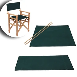 Outdoor Camping Fishing Seat Cover 2pcs Soft Canvas Folding Director Chairs with Cross Design, Comfortable Leisure Stool Seat Co