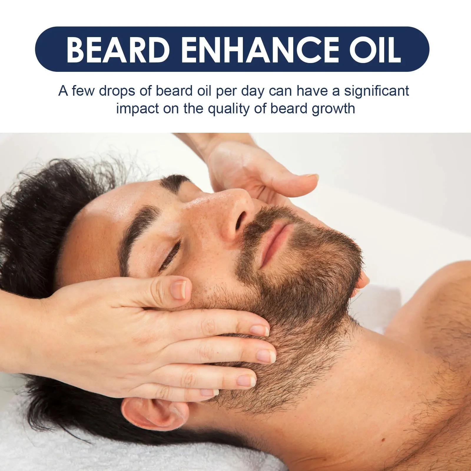 Thickening Beard Oil - Promotes Beard Growth, Nourishes and Softens The Hair, Adds Shine and Fullness with Natural Ingredients