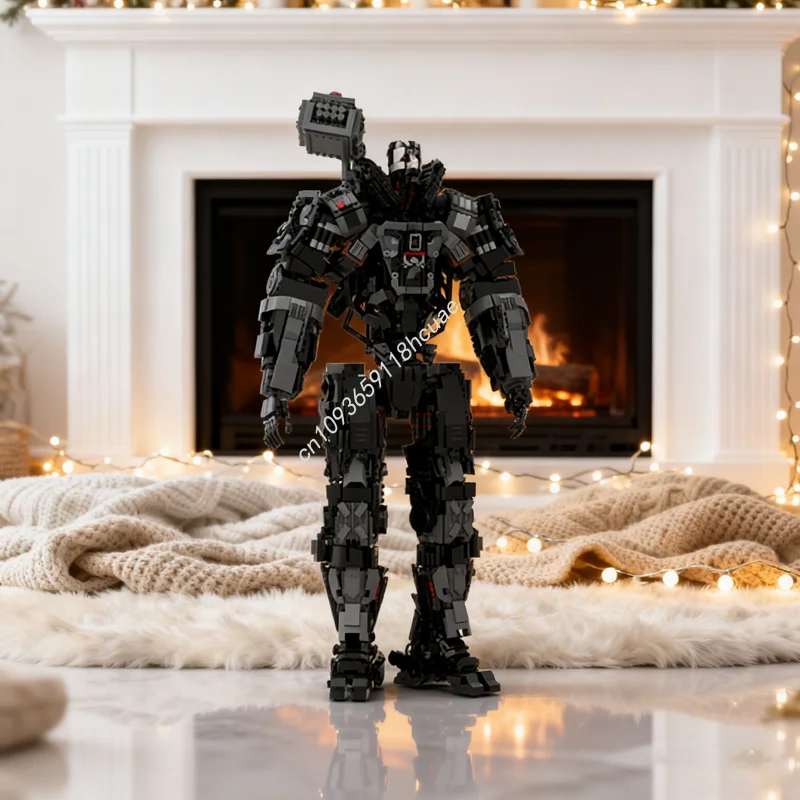 

4804 шт. MOC Adam Smasher Киберпанк Анатомическая модель Строительные блоки Рождественский подарок Сборка DIY Творческая образовательная игрушка для детей