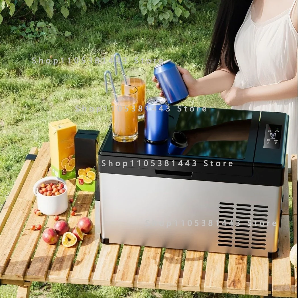 Car Refrigerator, Compact Car and Home Dual-use Freezer, Refrigerator, DC Inverter Compressor Refrigerator