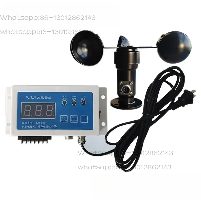 Tower Crane Wind Speed  Sensor Wind Speed and Wind Monitoring Recorder Anemometer