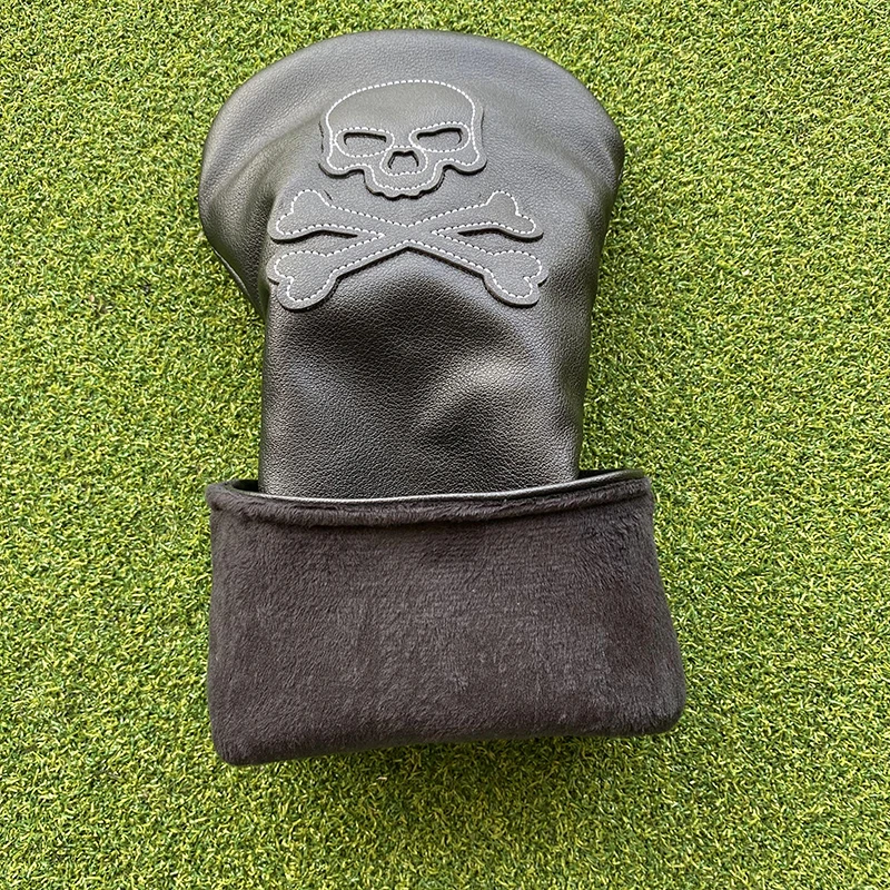 Golf club cover wood cover Golf club shaft fairway wood cover Golf club head Protective Cover Skull