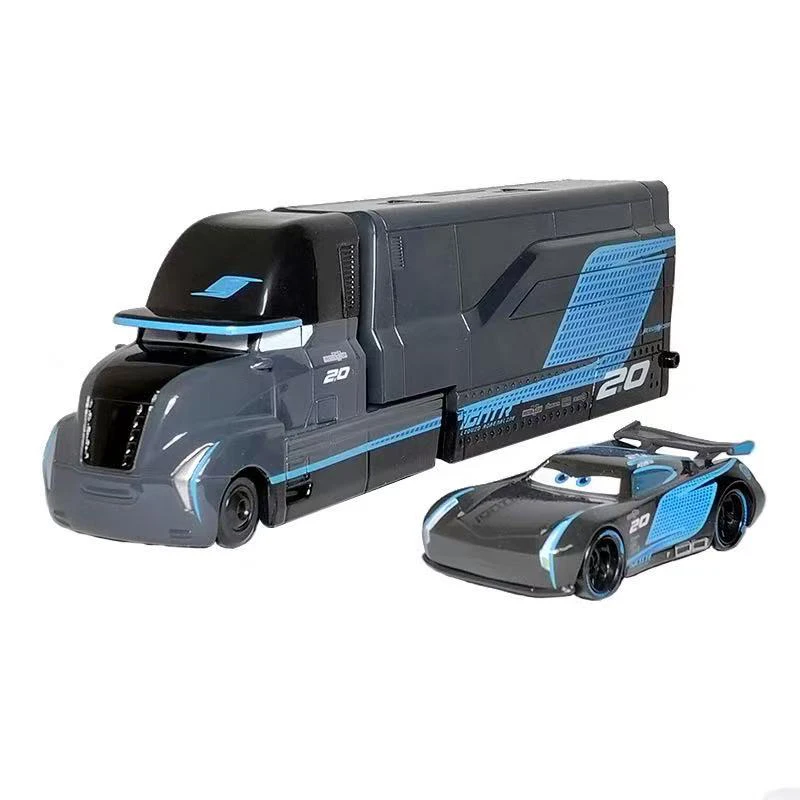 

Игрушечная машинка Pixar Cars: Джексон Сторм, гоночный грузовик, Молния МакКуин, 2 машинки, масштаб 1:55, литая модель, подарки на день рождения