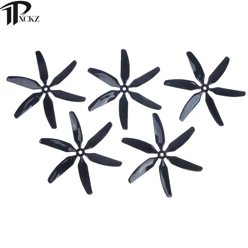 10pcs 5X4X6 Six-Blade Propeller Six-Blade Propeller CW CCW 5 Inch Propeller Blades For Quadcopter Racing Drone Propeller Blades