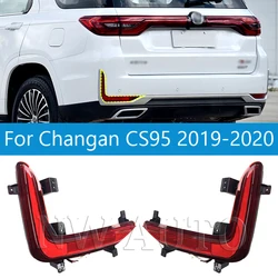 For Changan CS95 2019-2020 Rear Fog Light Rear Bumper Light Lamp Frame Reflector Reversing Light Warning Lamp