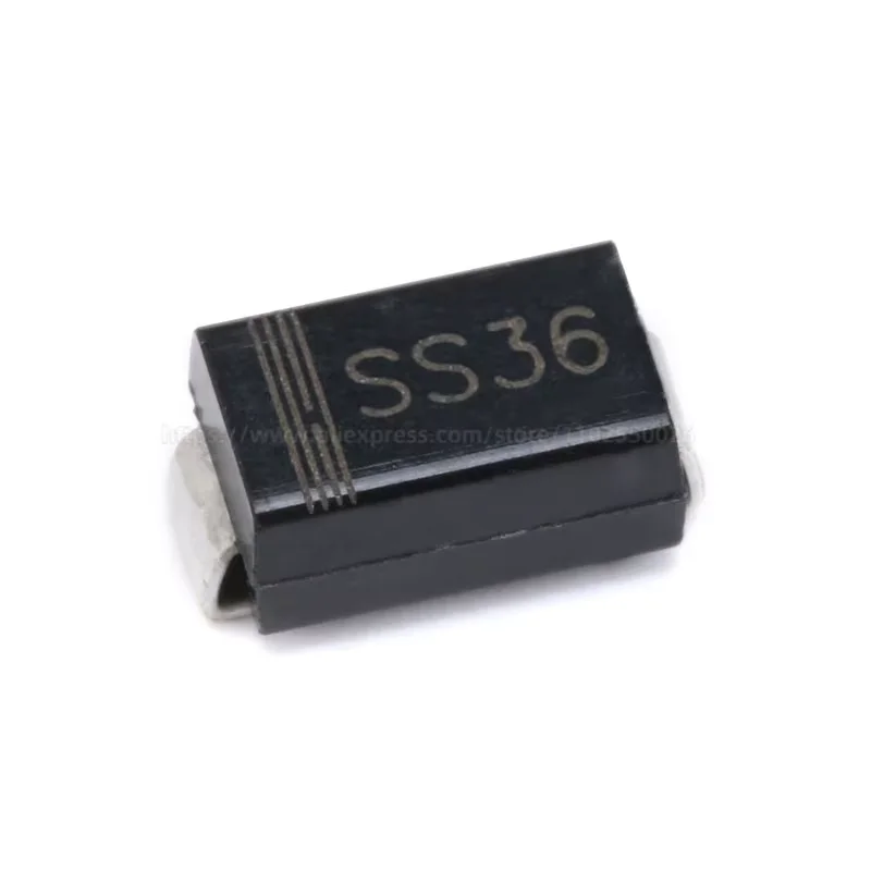 50PCS SS32 SS34 SS36 SS310 SS320 SMA SMB SMC DO-214AC/AA/AB 3A 20-200V 1N5820 1N5822 1N5824 SR360 SR3100 SR3200 Schottky diode