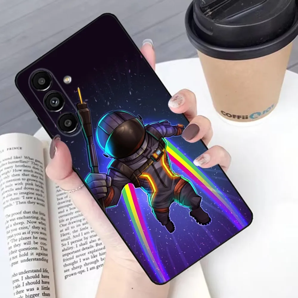 Cool F-Fortnite  Phone Case For Samsung S24,23,22,30,21,10,9,Ultra,Plus,Lite,FE,Soft Silicone Black Cover