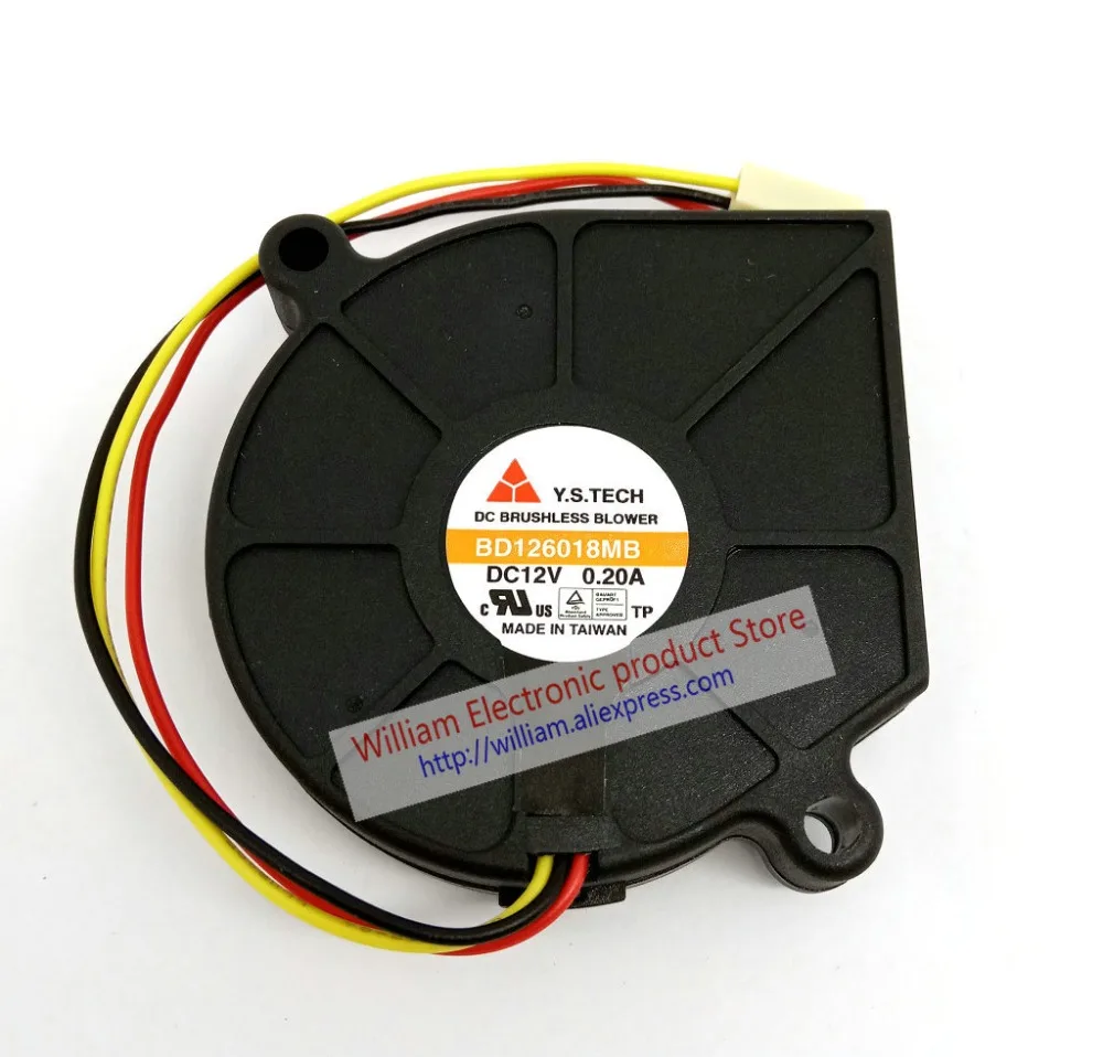 Original Cooling Fan for D-LINK 3324SR BD126018HB DC12V 0.35A BD126018MB 0.20A 60x18MM 3Linese