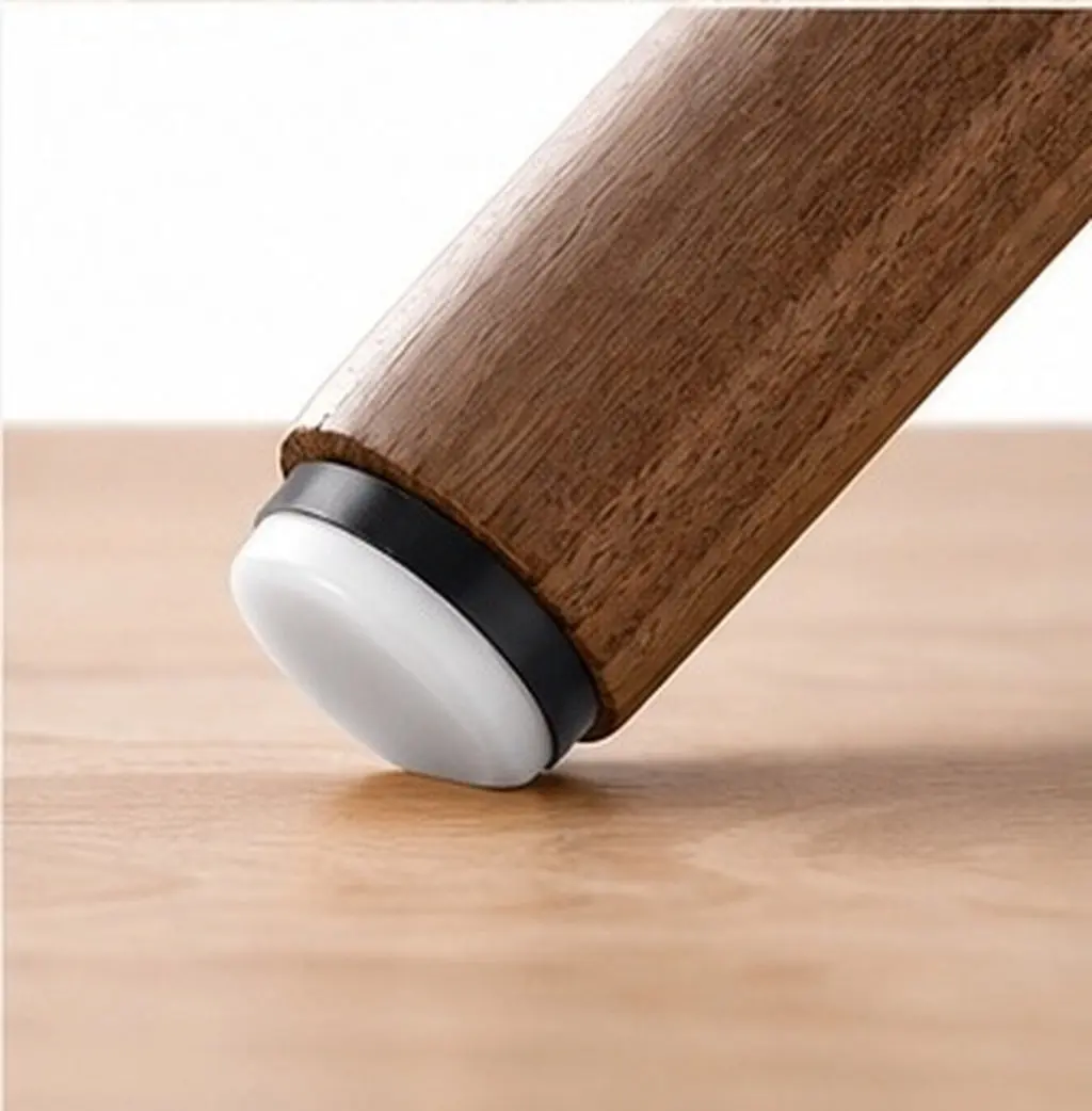 50Pcs 18Mm Furniture Leg Protectors Non Skid Nail Mats Wood Floor Safe Noise Reducing Easy Fix for Home Kitchen Office Dining