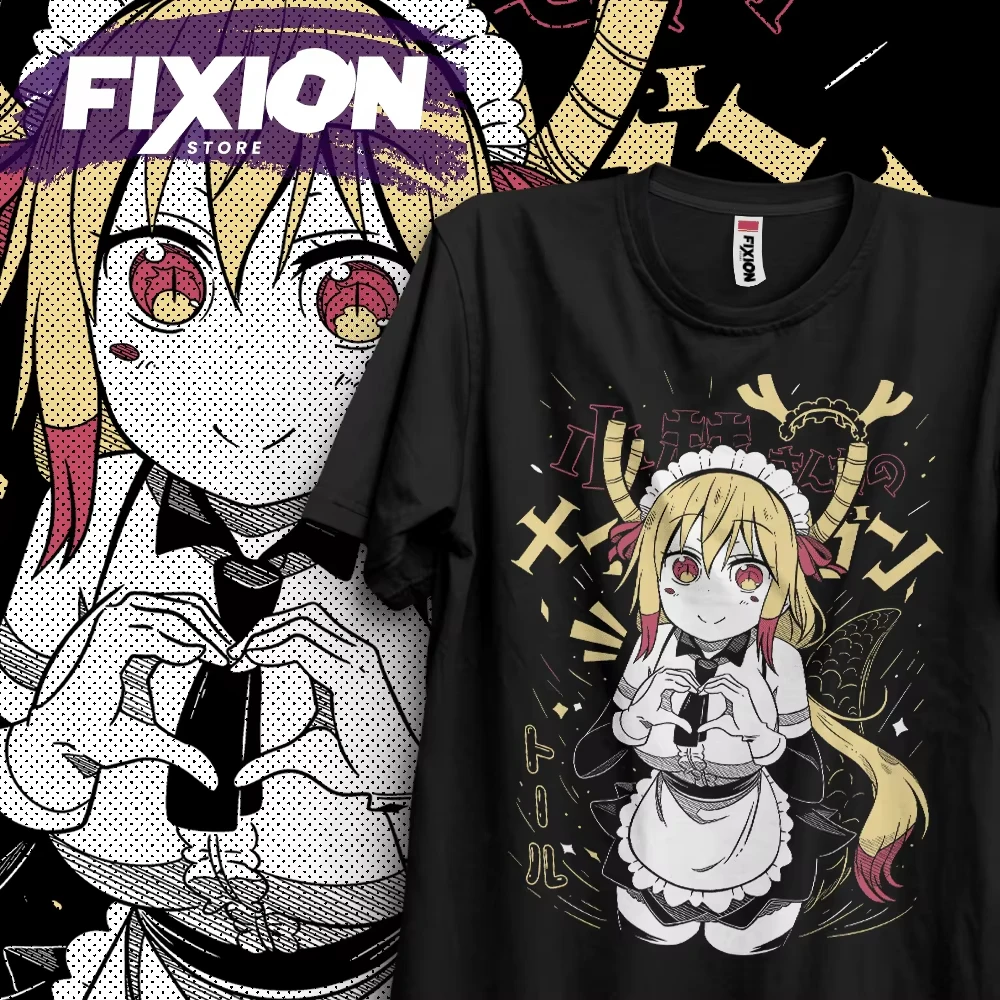 

2025 New ModelPure Cotton BreathableT-shirt for Anime Dragon Maid – Kobayashi #J3 [N] Mange Tee