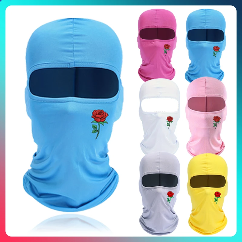 

Балаклава Musion Rose, маска для лица, бандана, капюшон, головной убор для езды на велосипеде, катания на лыжах, охоты