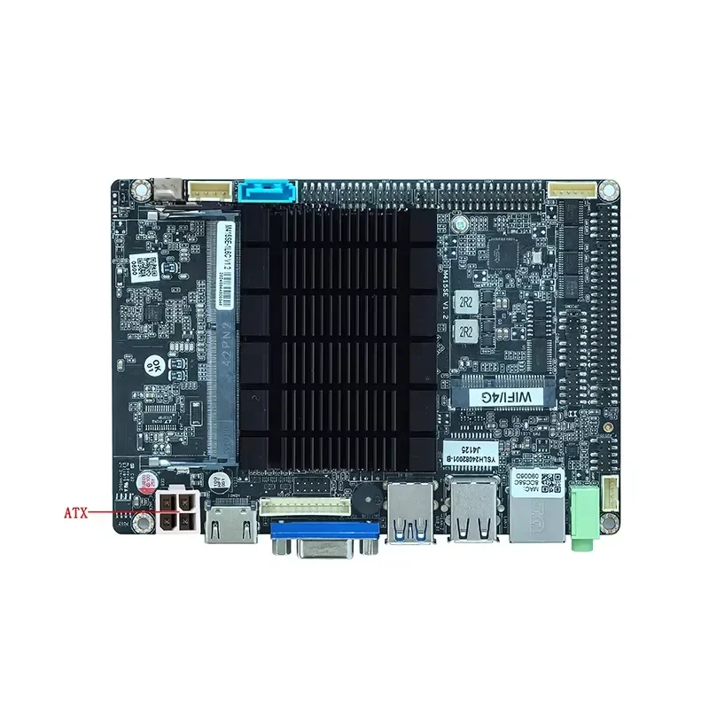BOLRZO 2026 ELSKY popular 3.5 inch car J4125 main board, suitable for parking lot M415SE dual LAN 1000Mbps 6 * COM DDR4