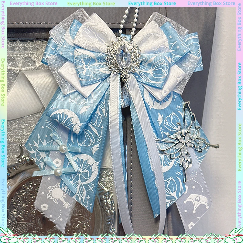 Goods Photography Bow Itabag Decoration Anime Periphery Itabag Pendant DIY Decoration Keychain Friend Gift Lolita Merch