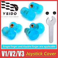 1Pair Gimbal Stick Ends M4/M3 Joystick Cover Concave Design Protection Accessories for Boxer RadioMaster TX16 RC FPV Drone Parts