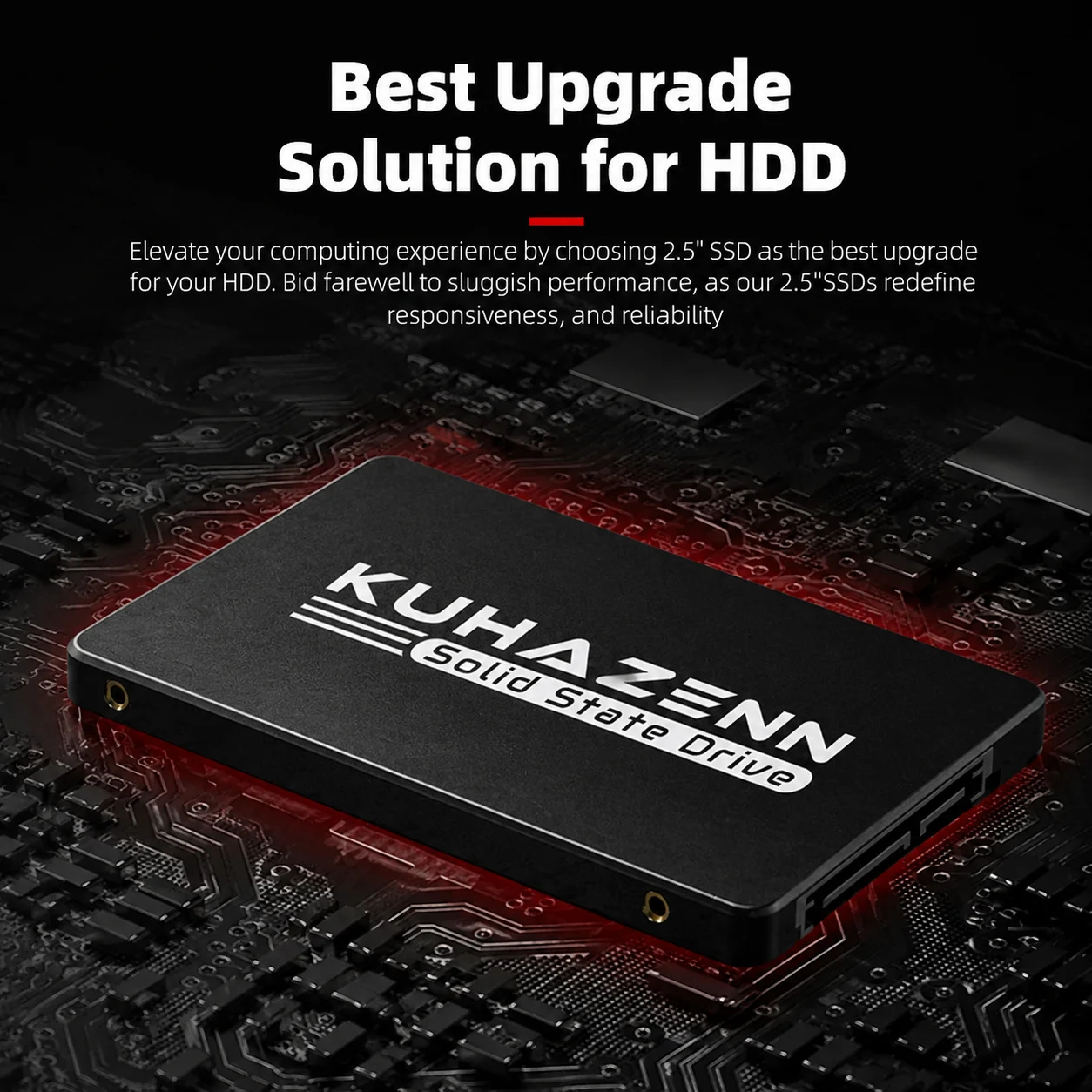 512GB 2.5" SATA3 SSD 3D NAND Flash Internal Solid State Drive Compatible with PS4 Laptop Desktop view 5