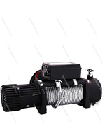 Electric Winch 12V off-Road Vehicle Car Self-Rescue 24V Winch Electric Hoist Hoister Car Lifting Machine Small