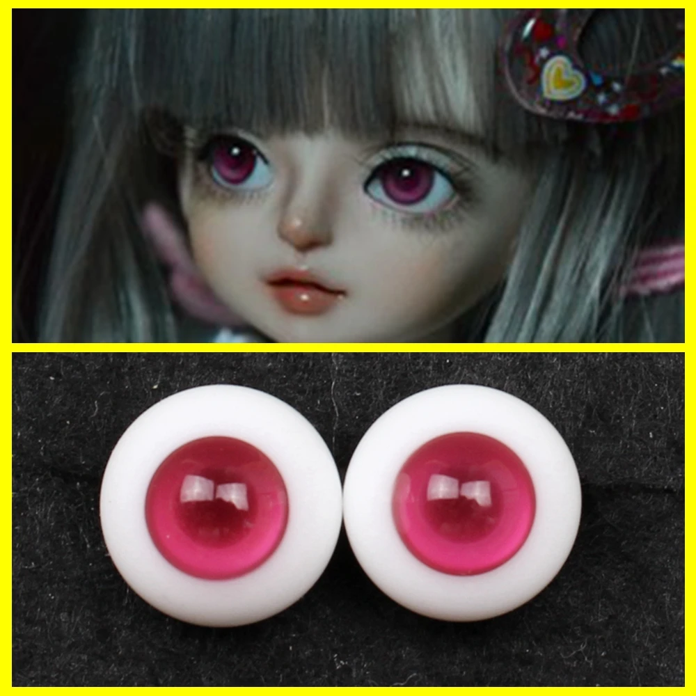 6mm 8mm 10mm 12mm 14mm 16mm 18mm  1/6 1/4 1/3 aod dod msd yosd sd bjd doll glass eyes eyeball eyesball XTB010