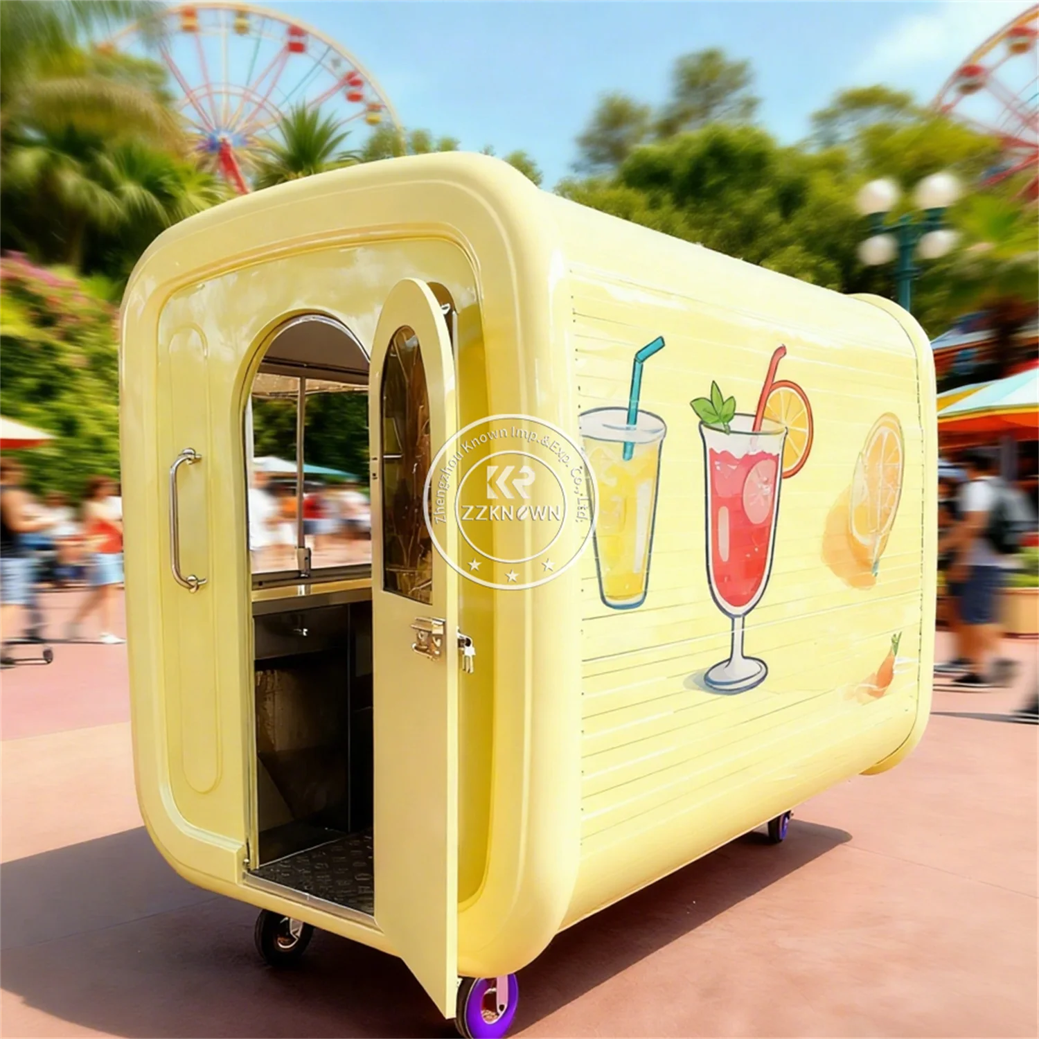 

Customized Fast Food Truck Fully Equipped Coffee Mobile Catering Food Trailer Hot Dog Concession Food Truck For Sale
