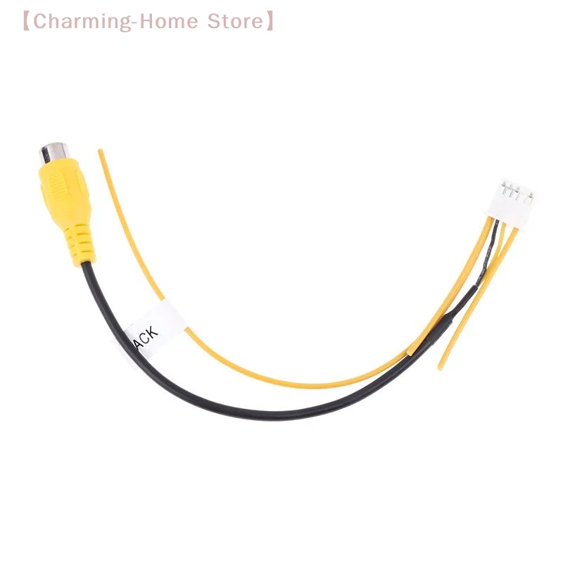 【M】1pcs 10Pin Rear View Backup Camera Cable Adaptor  For Car Stereo Android Radio DVD Player Car Multimedia Monitor