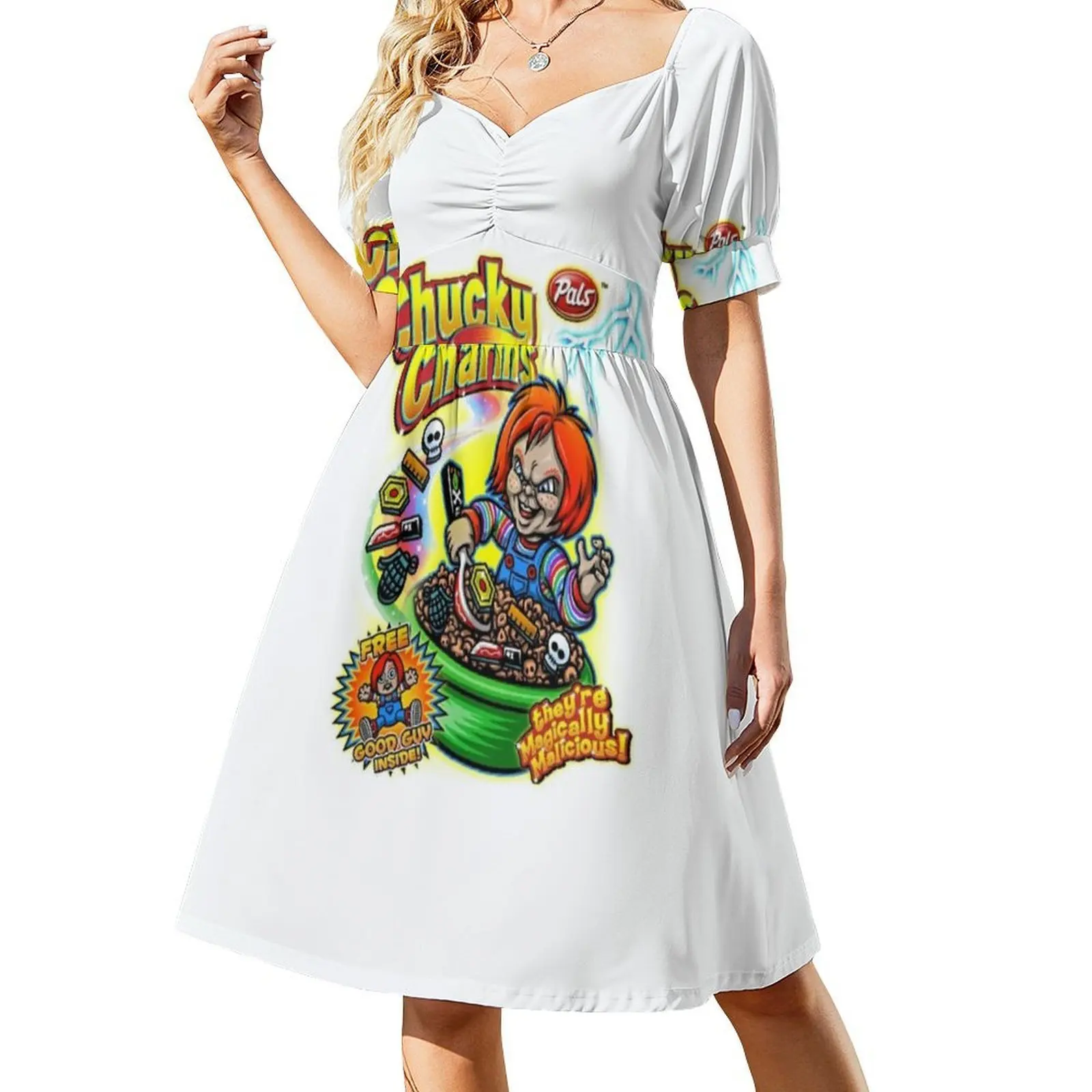 Chucky Charms – affiche magique malieuse, robe Boho Chic, élégante, mode plage, robe de fête de mariage, jeu pour enfants, Chucky Good Guys