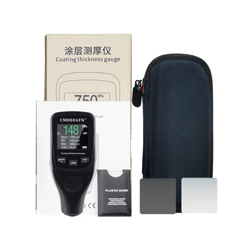 

CM8806FN Plus Coating Thickness Tester High Precision Iron Aluminum Dual-purpose Automotive Paint Film Paint Film