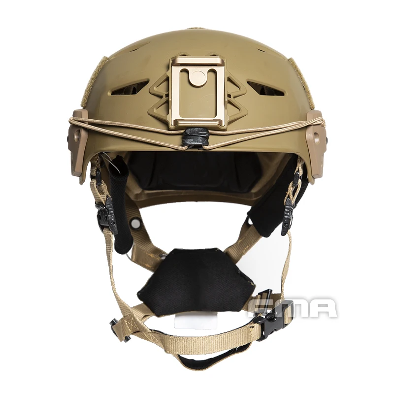 NUOVO Arrampicata All\'aperto Tattico Paintball FMA MIC FTP BUMP Casco EX Airsoft Sistema Semplice Casco TB1044 BK/DE/FG