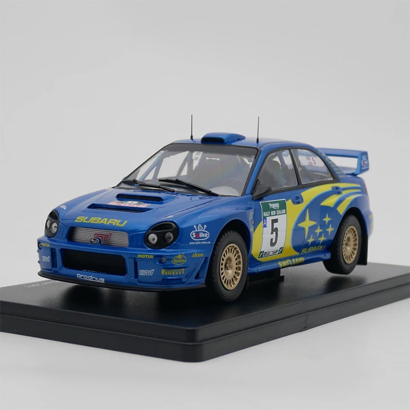 

1:24 Scale Subaru Impreza S7 WRC 2001 Rally Alloy Car Simulation Model Static Display Collectible Toy Gift Souvenir Decration