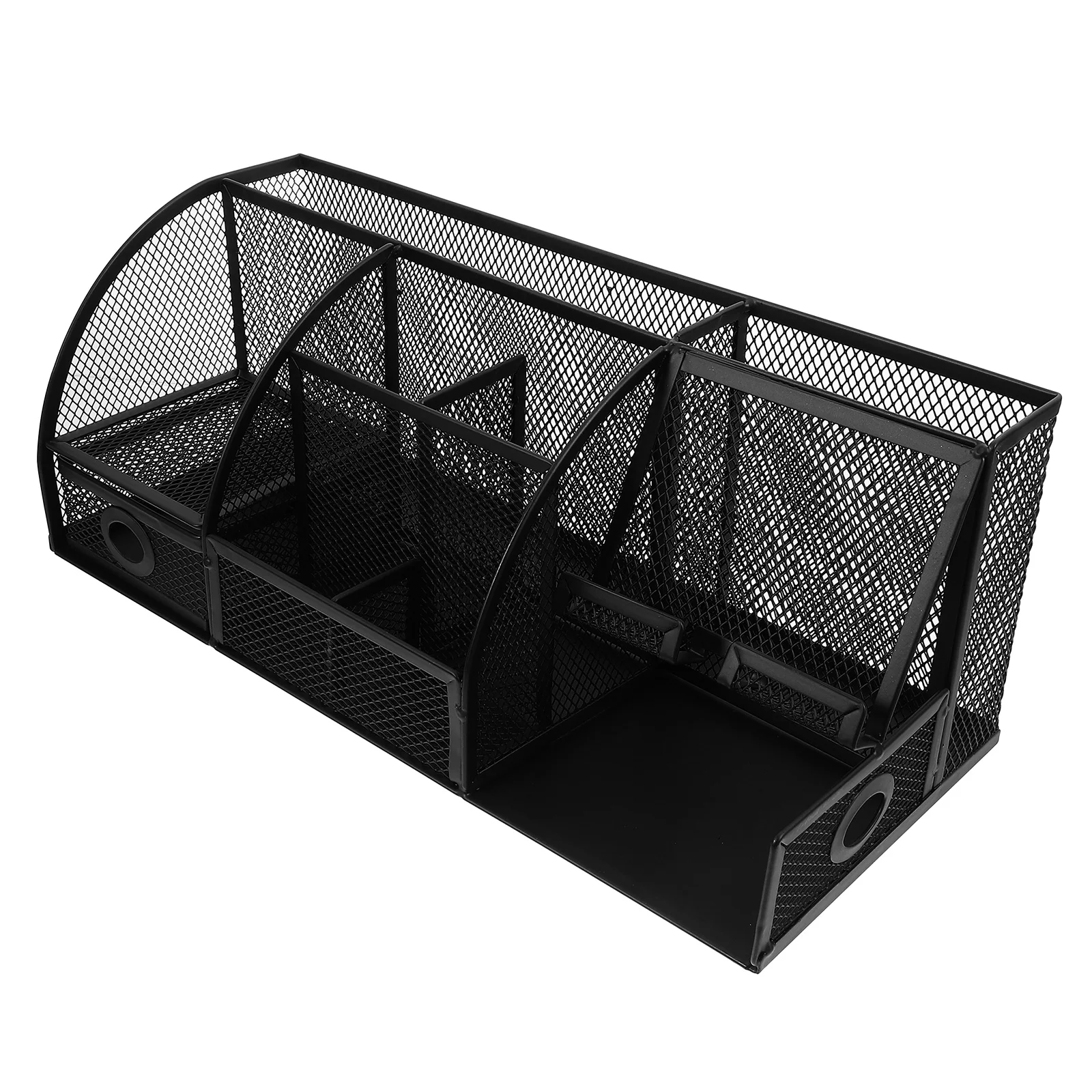 

Iron Pen Desk ganizer Wrought Metal Compact Storage Office Supplies Office Desk ganizer Stationery Container