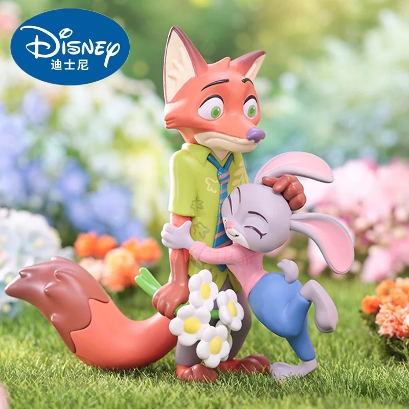 Original Disney Zootopia Flower Language Worldseries Box Officer