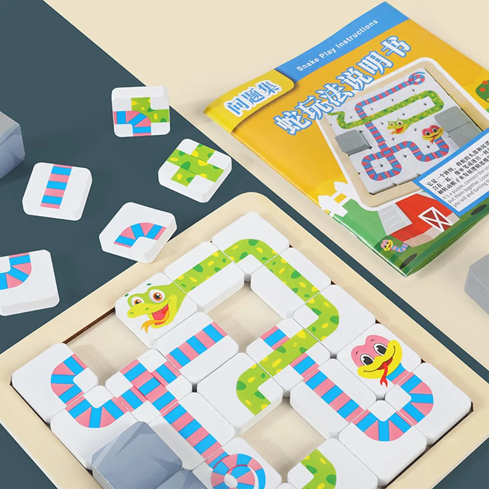 Rompecabezas para niños, juguete educativo, habilidades lógicas, rompecabezas de ajedrez para niños en edad preescolar, niñas, niños, fiesta en casa, vacaciones