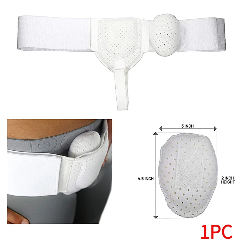 1PC Hernia Belt Truss For Inguinal Sports Hernia Support Pain Relief Recovery Strap Breathable Hernia Belts.