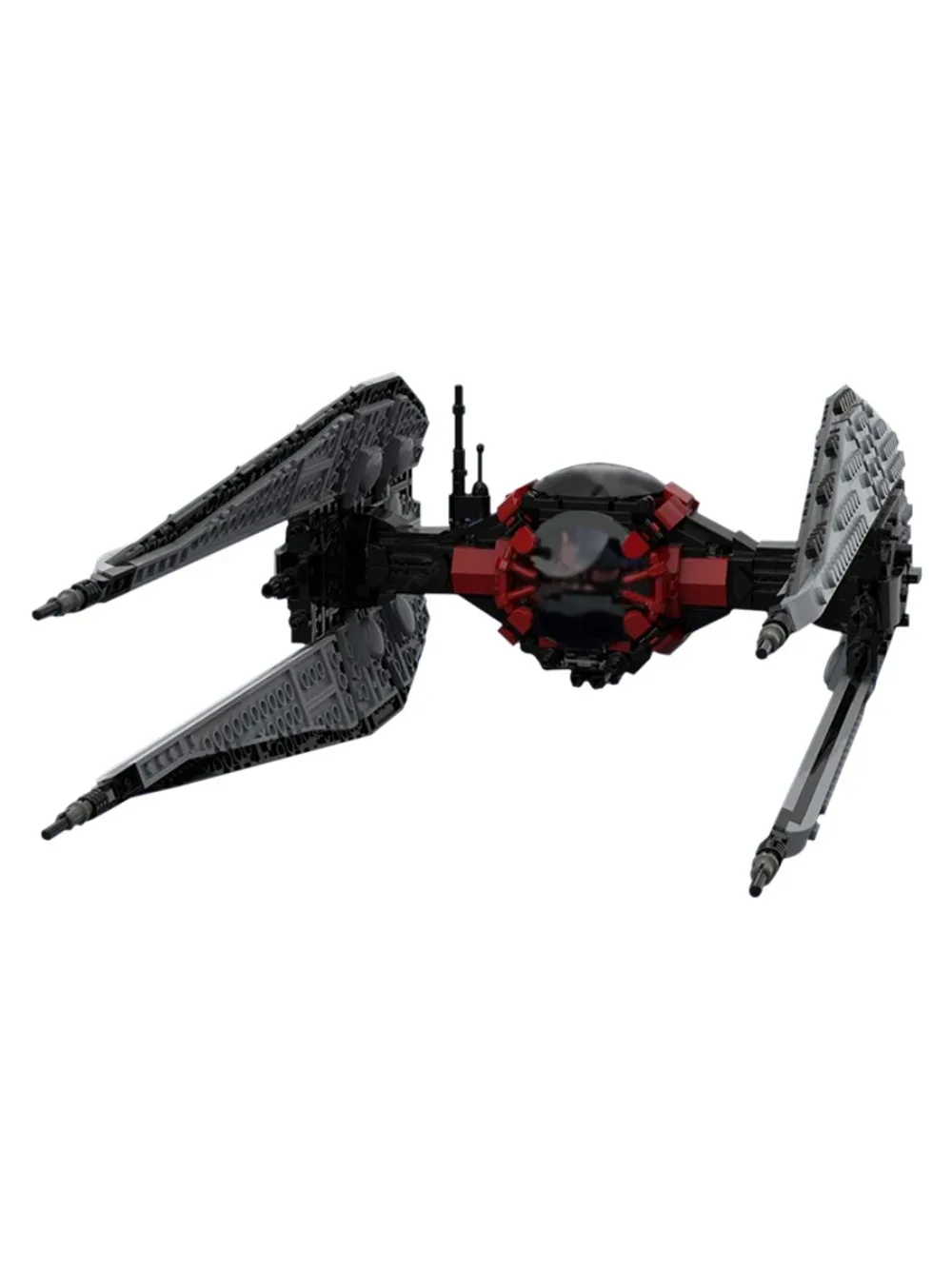 MOC Space Movie TIE/wi Modified  Interceptor TIE / IN Interceptor Building Blocks MOC-35570 Micro Imperial TIE Fighters Model