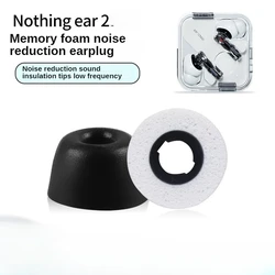 Memory Sponge Eartips for Nothing Ear2 Ear Tips Earbuds in Ear Bluetooth Headset Earplug Hesdphone Sleeve for Nothing Ear  2