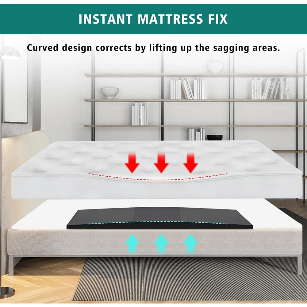 

Вставка-подушка JHD из высокоплотного пенополиуретана для устранения провисания матраса, 47 x 25 x 2 дюйма, для ремонта провисшей кровати, 1 шт.
