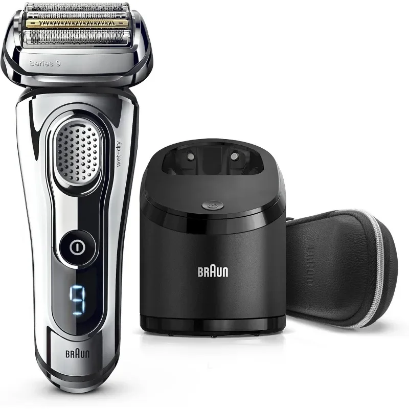 

Braun Electric Razor for Men, Series 9 9296CC Electric Shaver With Precision Trimmer, Rechargeable, Wet & Dry Foil Shaver