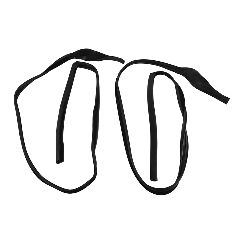 

A58X-автомобильный резиновый уплотнитель задней левой + правой двери, 2 шт. для BMW F01 F02 740I 750I 740Li 51357179123 51357179124