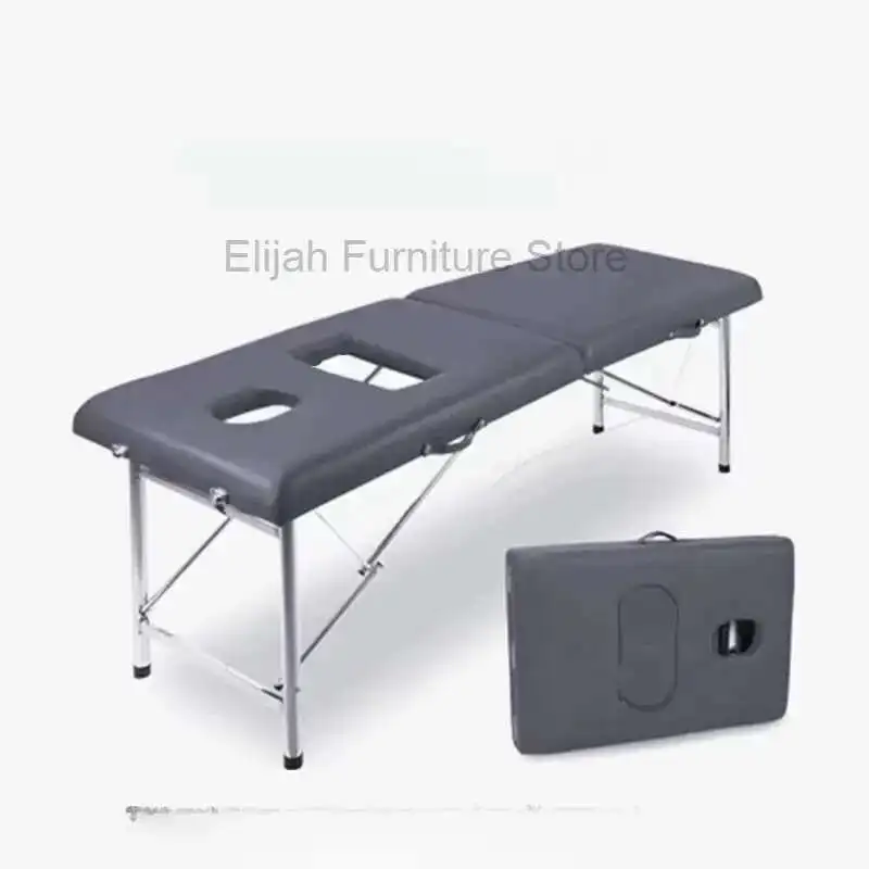 

Portable Beauty Folding Beauty Bed Spa Tattoo Cosmetic Massage Bed Full Body Recliner Maca Portatil Dobrável Salon Furniture