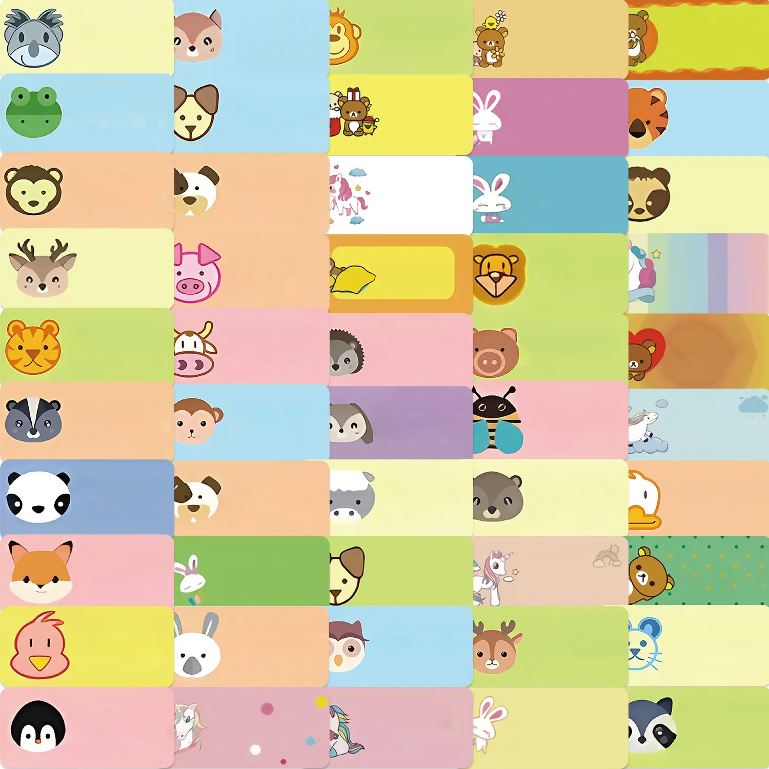 50Pcs Waterproof Na… - image