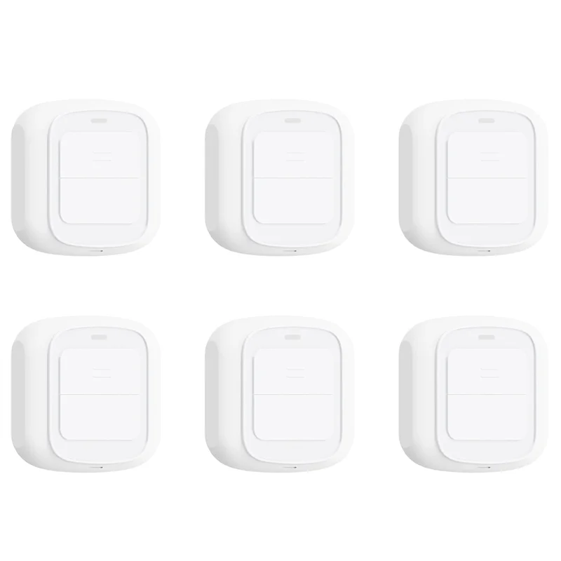 

CABE-6X Tuya Wi-Fi Кнопочный переключатель сцены Беспроводной умный настенный переключатель с низким энергопотреблением без проводки для одного касания и работы