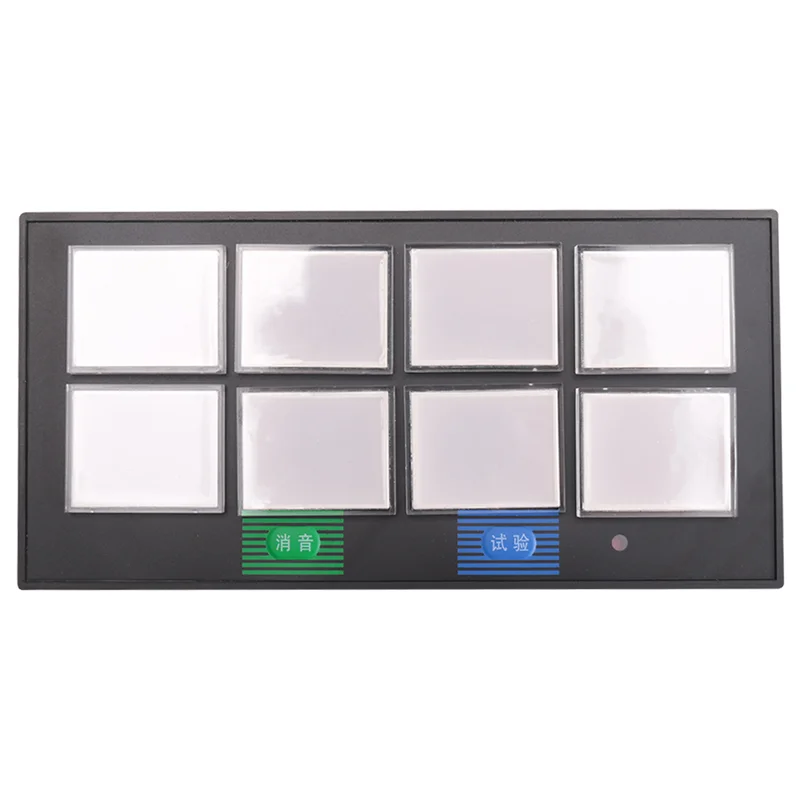 

【RECOMENDAR】Industrial 8-Channel Alarm Annunciator Panel LED Indicator Sound And Light Flash Controller AC220V