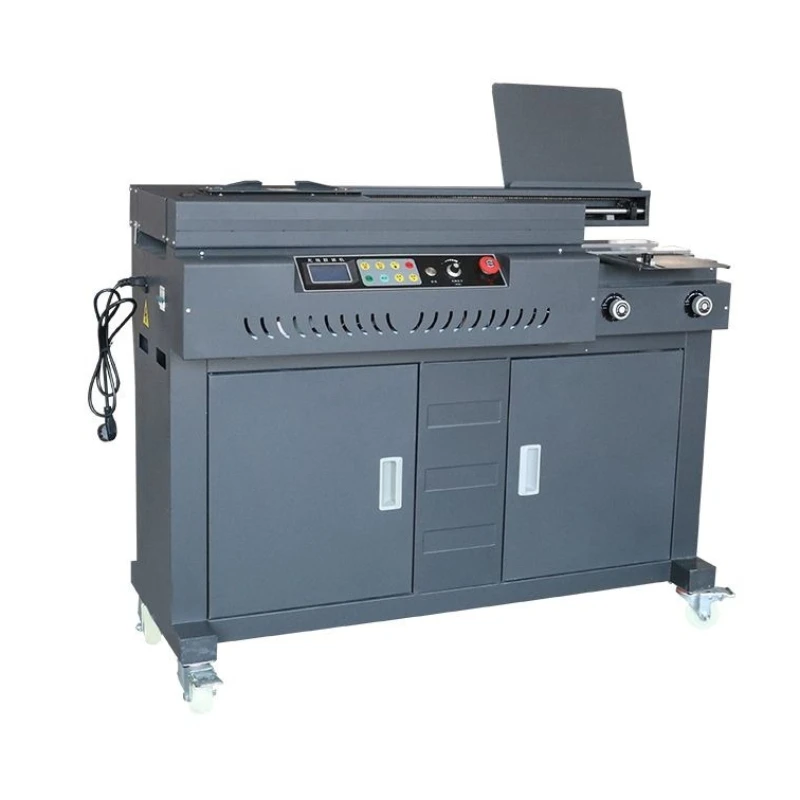 

580DC automatic binding machine with side glue Large wireless hot melt adhesive binding machine Intelligent for office use