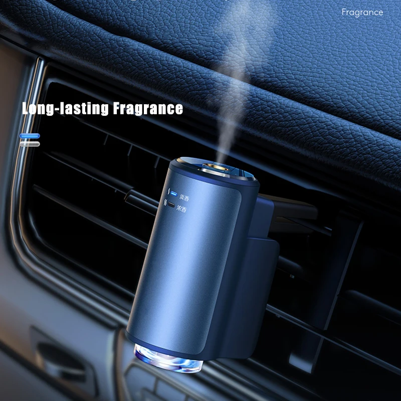 Difusor de aire eléctrico para coche, humidificador de ventilación de aceite esencial, aromaterapia, ambientador automático, fragancia de Perfume