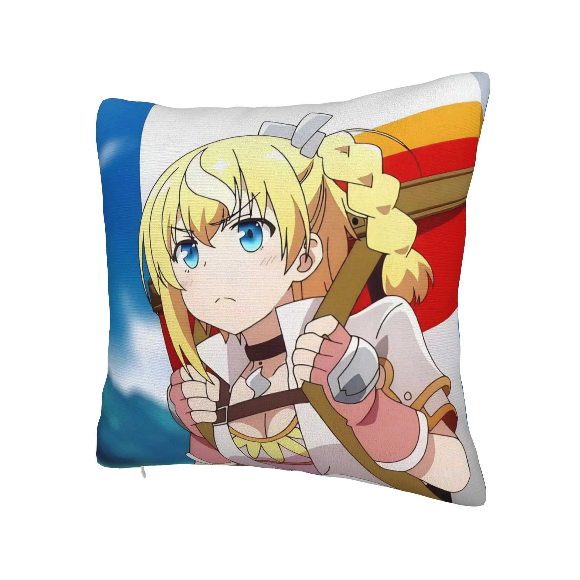 Reborn As A Vending Machine Pillow Cover Merch Printed Cushion Cover Decorative  Throw Pillow Case Cover Living Room Multi Size