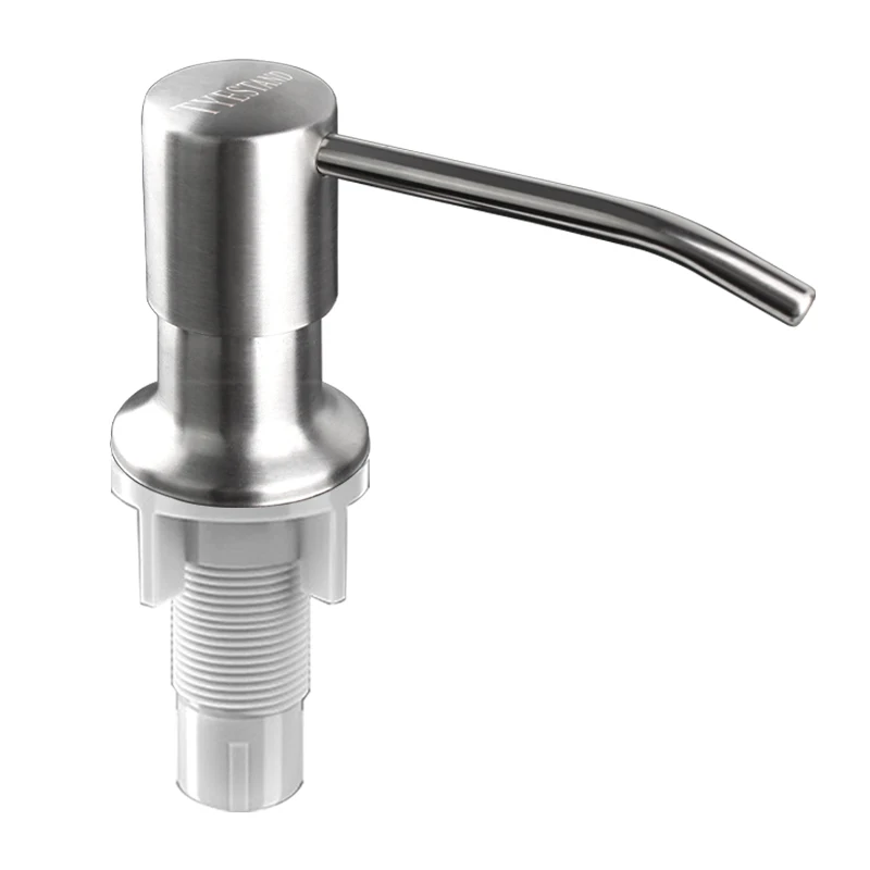 (Brushed Nickel) Soap Dispenser for Kitchen Sink Stainless Steel Built In Soap Dispenser Pump with 40\