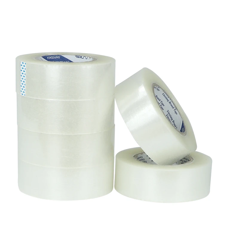 6 rolls of clear packaging tape, heavy duty packaging tape for shipping packaging mobile sealing, 90 yards per roll